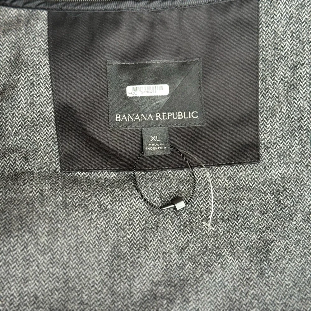Banana Republic Wool Blend Liner Vest XL Jacket Insert 71% Wool